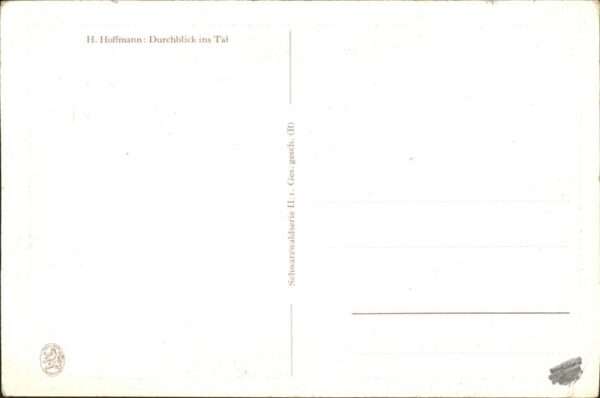 Hoffmann Heinrich Durchblick ins Tal – Bild 2