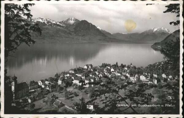 Gersau Vierwaldstaettersee Buochsenhorn Pilatus