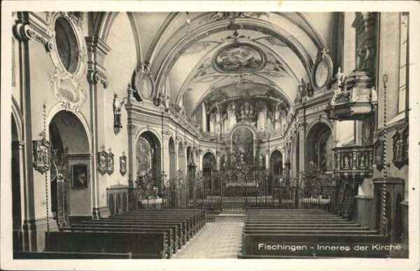 Fischingen TG Inneres Kirche Altar