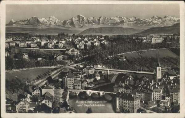 Bern BE Nydeckbrücken Obstgerquartier