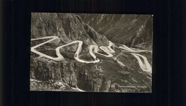 Gotthardpass Tremola Gotthardstrasse
