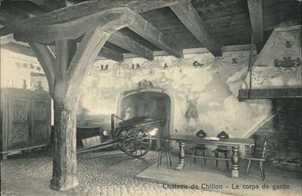 Chillon Chateau corps de garde