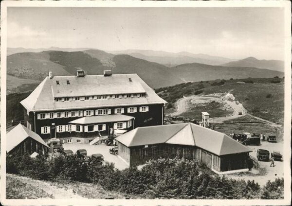 Murbach Elsass Hotel du Grand Ballon Grosser Belchen