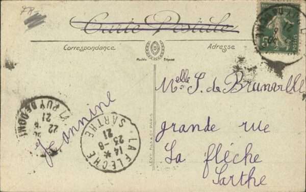 Liederkarte Types Auvergne La Bourree Geige – Bild 2