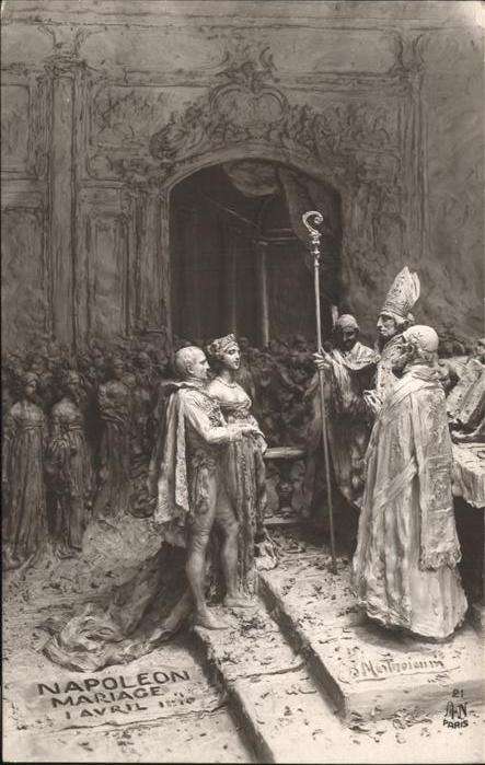 Foto AN Paris (Noyer) Nr. Serie Napoleon Mariage Avril