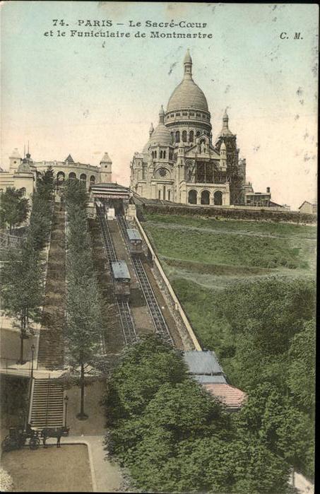 Zahnradbahn Paris Montmartre
