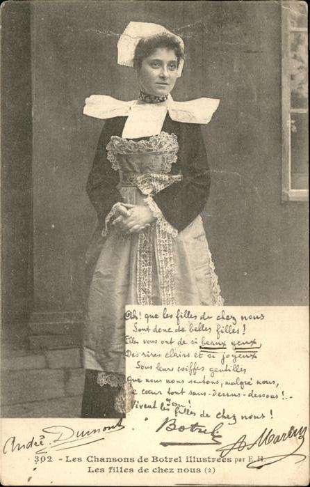 Trachten Les Chansons Botrel chez nous