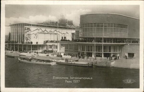 Exposition Internationale Paris 1937 Pavillons de Belgique Suisse