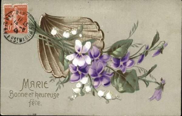 Blumen Marie Bonne er heureuse fete
