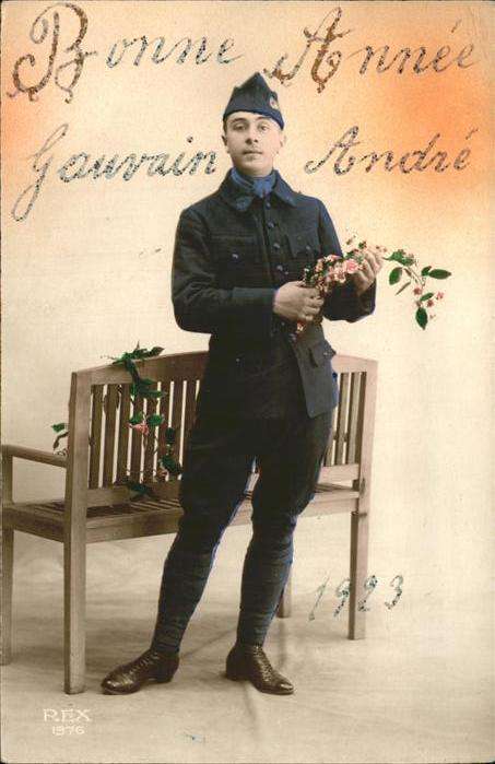 Soldatenpoesie Bonne Annee Gauvain Andre