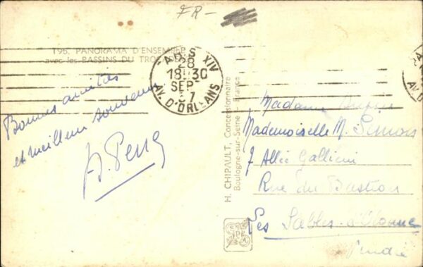 Exposition Internationale Paris 1937 Fliegeraufnahme Paris – Bild 2