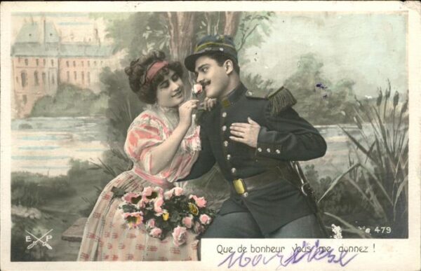 Soldatenpoesie Que de bonheur Vous me donnez