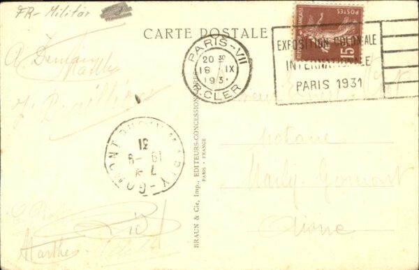Militaria Frankreich Portrait du Marechal Lyautey – Bild 2