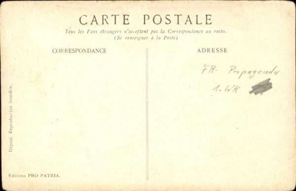 Propaganda WK1 Deport Sainte Claire Deville Francais 7 – Bild 2