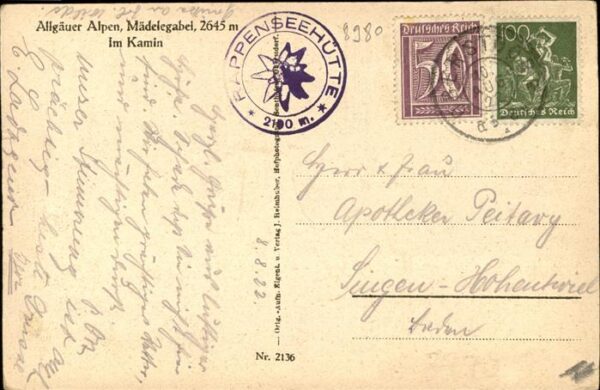 Bergsteigen Klettern Mädelgabelkamin – Bild 2