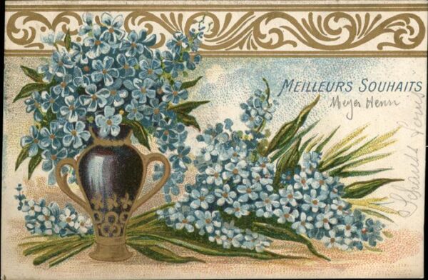 Blumen Meilleurs Souhaits Vase