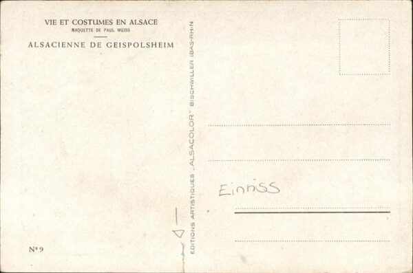 Trachten Alsace Alsacienne Gespolsheim – Bild 2