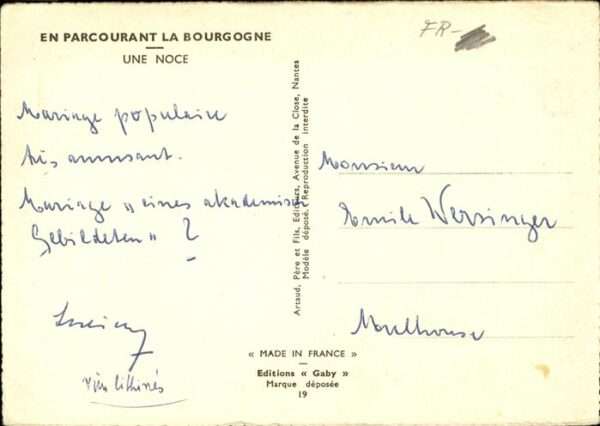 Hochzeit Une Noce Bourgogne – Bild 2
