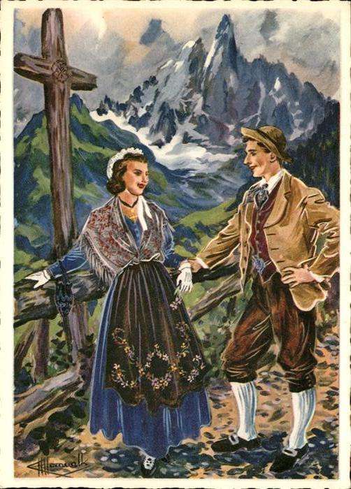 Trachten Wandern Costumes Chamoniards