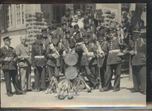Soldatengruppenfoto Frankreich Elsass