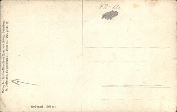 Hoffmann Heinrich Vogesenserie III Blatt 16 – Bild 2