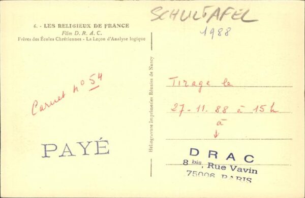 Schultafel France – Bild 2