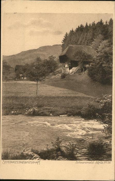 Verlag Elchlepp Nr. 38 Schwarzwaldlandschaft