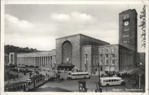 Strassenbahn Stuttgart Hauptbahnhof