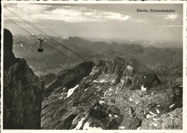 Seilbahn Säntis-Schwebebahn