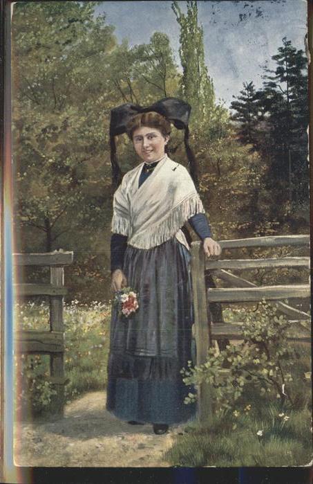 Hoffmann Heinrich Trachten Markgräflerin