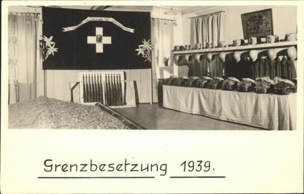 Zoll Grenze Douane Grenzbesetzung Schweiz