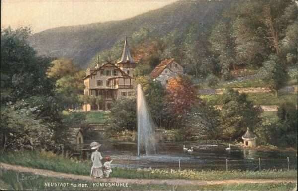 Verlag Tucks Oilette Nr. 779 Neustadt a. Haardt Königsmühle
