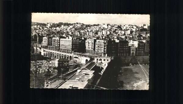 Alger Algerien Vue generale La Casbah