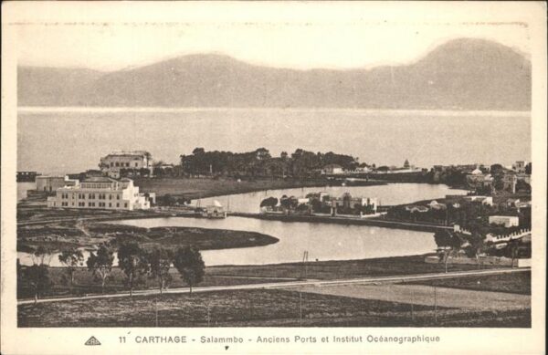 Carthage Karthago Salammbo Anciens Ports et Institut Ocen