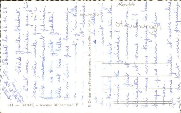 Rabat Marokko Avenue Mohammed V – Bild 2