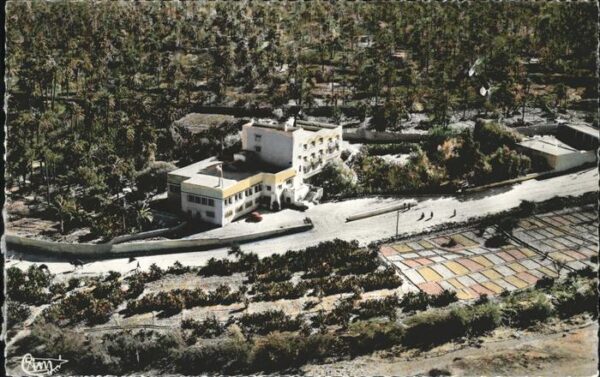 Bou Saada Hotel du Caid Fliegeraufnahme