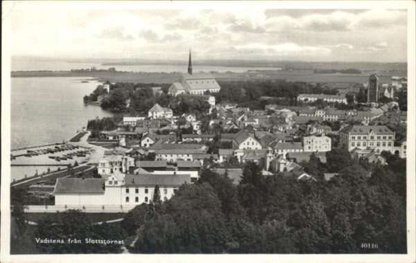 Vadstena fran Slottstornet