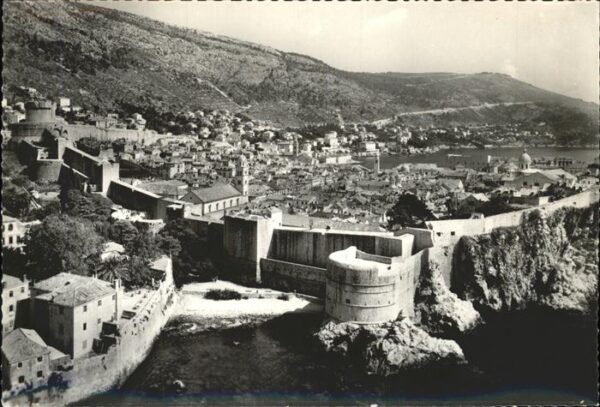 Dubrovnik Ragusa Panorama Festung Bokal