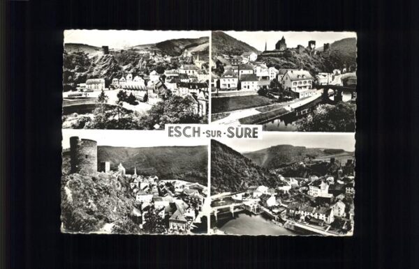Esch-Sur-Sure Panorama Ruine