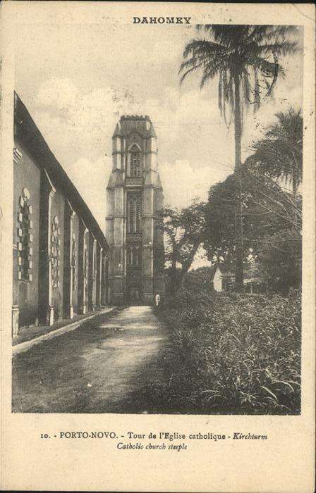 Porto-Novo Tour de l'Eglise catholique