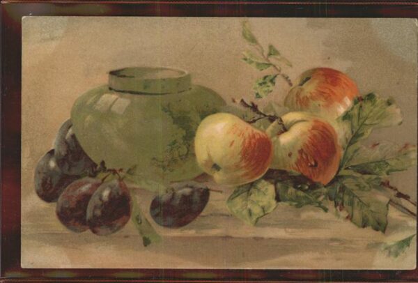 Obst Äpfel Trauben