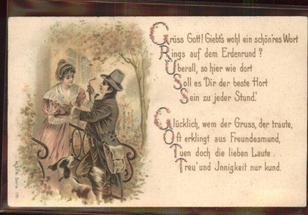Paare Poesie Hund