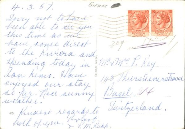 Zoll Grenze Douane Grenze Ponte S. Luigi Italia-Francia – Bild 2