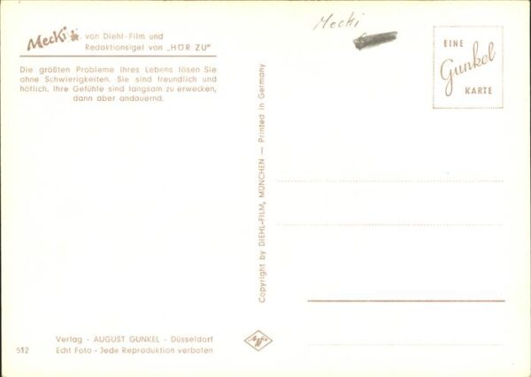Mecki Nr. 512 Sternzeichen Schütze – Bild 2
