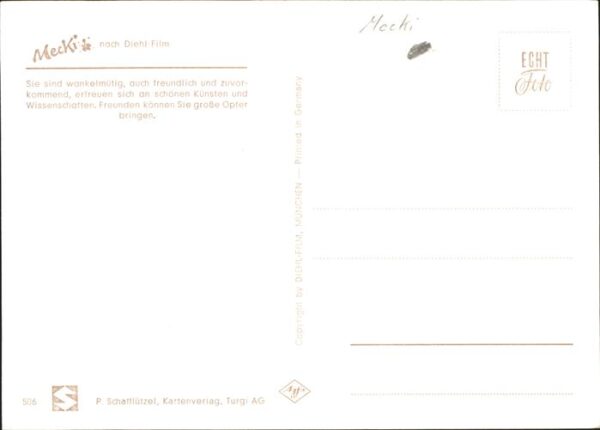 Mecki Nr. 506 Sternzeichen Zwillinge – Bild 2