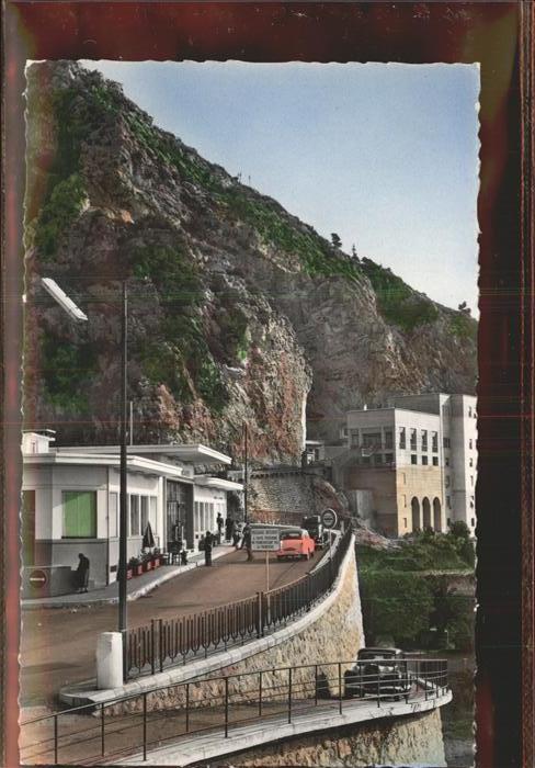 Zoll Grenze Douane Grenze Menton Frontiere Frankreich-Ital
