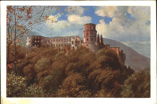 Hoffmann Heinrich Nr. 534 Heidelberg Schloss