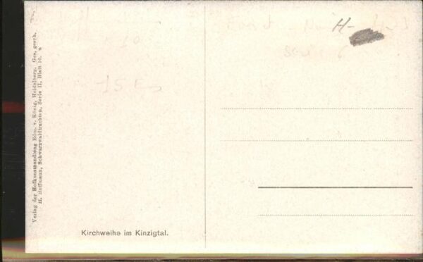 Hoffmann Heinrich Trachten Kirchweihe Kinzigtal Tanz – Bild 2