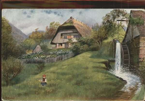 Hoffmann Heinrich Nr. 226 Mühlengrund Schwarzwaldserie V