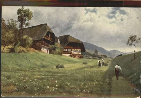 Hoffmann Heinrich Nr. 2 Schwarzwaldhäuser Schwarzwaldbahn